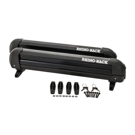 RHINO-RACK Ski and Snowboard Carrier, 4 Skis or 2 Snowboards 574